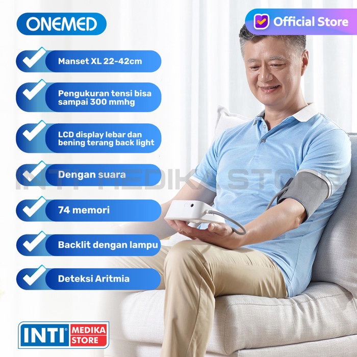 Onemed - Tensione Voice 5G Tensimeter Digital Onemed Tensi Digital #98