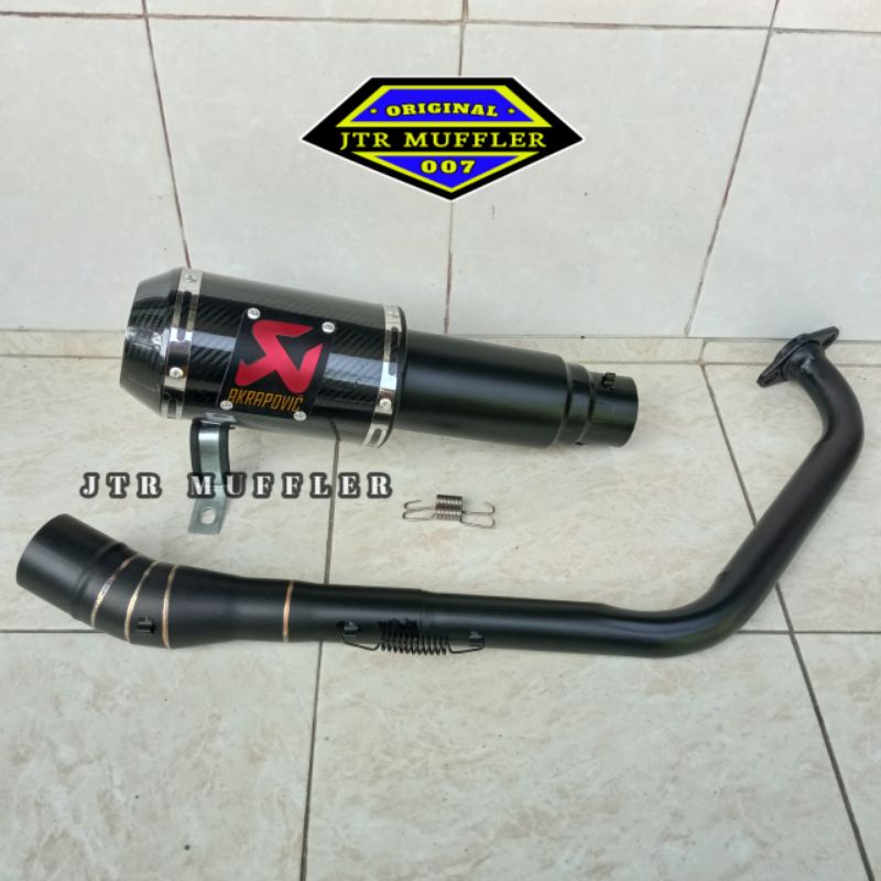 knalpot racing Akrapovic underbelly XSR 155 R15 V3