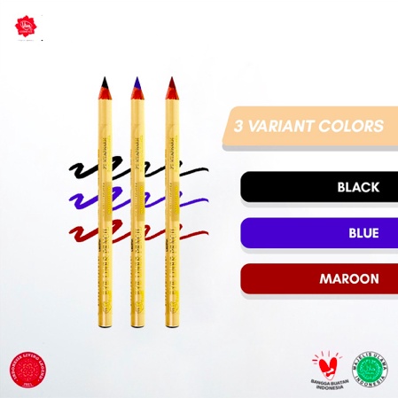 Viva Queen Eye Liner Pencil 1.3gr | Pensil eyeliner