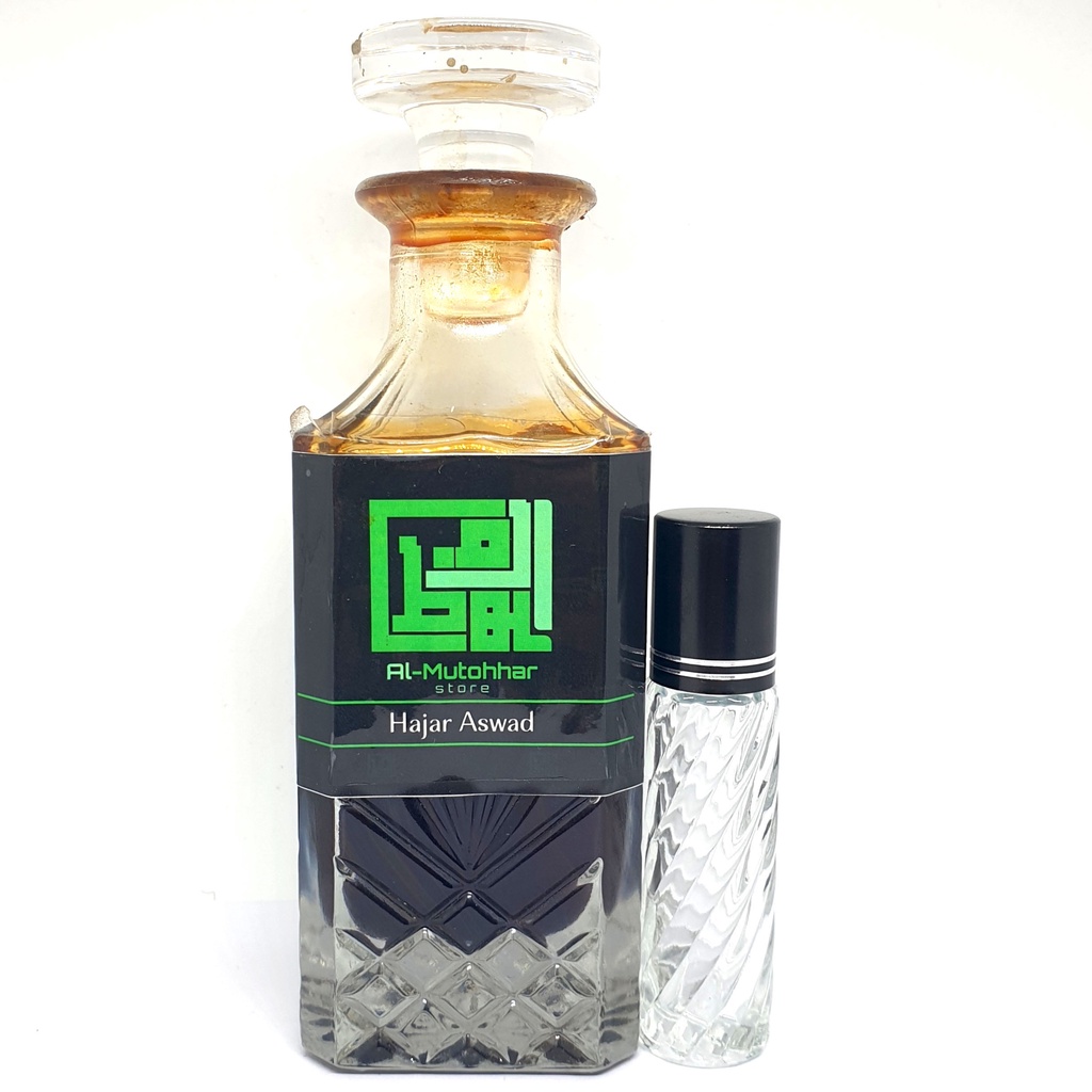 Parfum Hajar Aswad - Minyak Wangi non Alkohol - Bibit Parfum Arab - Parfum non Alkohol - Parfum Pria