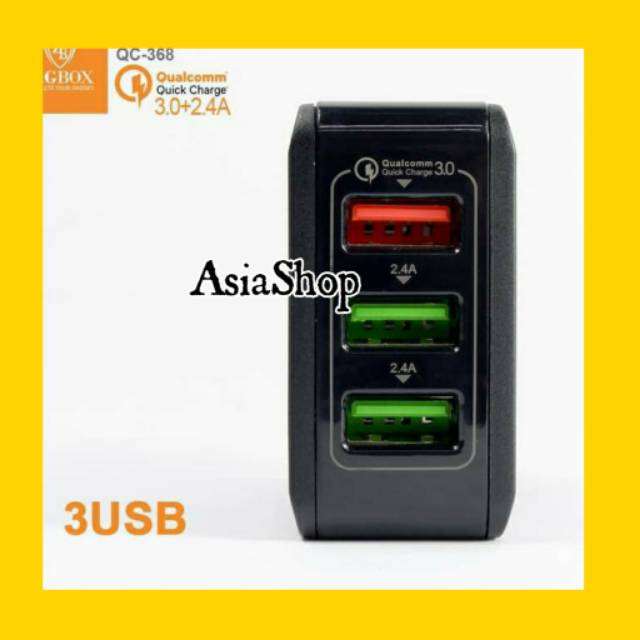 ZAGBOX KEPALA ADAPTOR 2.4A-3.0A ORIGINAL ZAGBOX