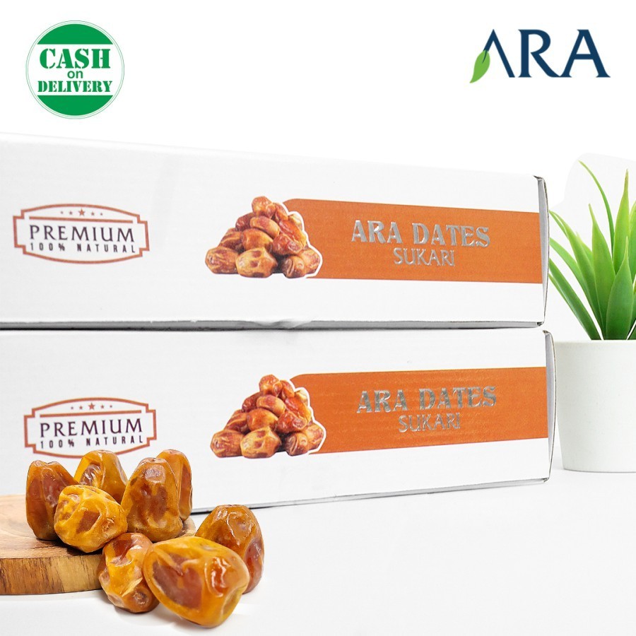 Kurma Sukari ARA Dates 1 kg premium quality