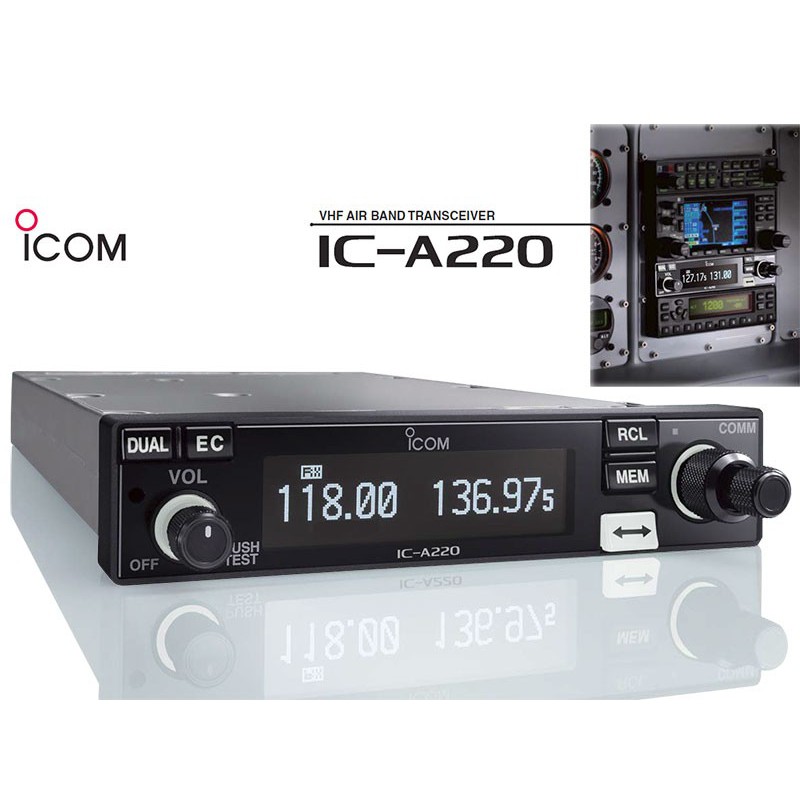 Icom IC-A220 Rig Airband dan MB-53 Bracket Mounting Radio A220 MB53