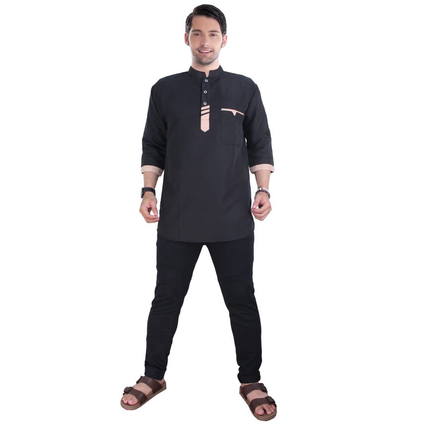 koko kurta kemasan dus bahan katun termurah bahan adem hadiah tahlilan TERLARIS