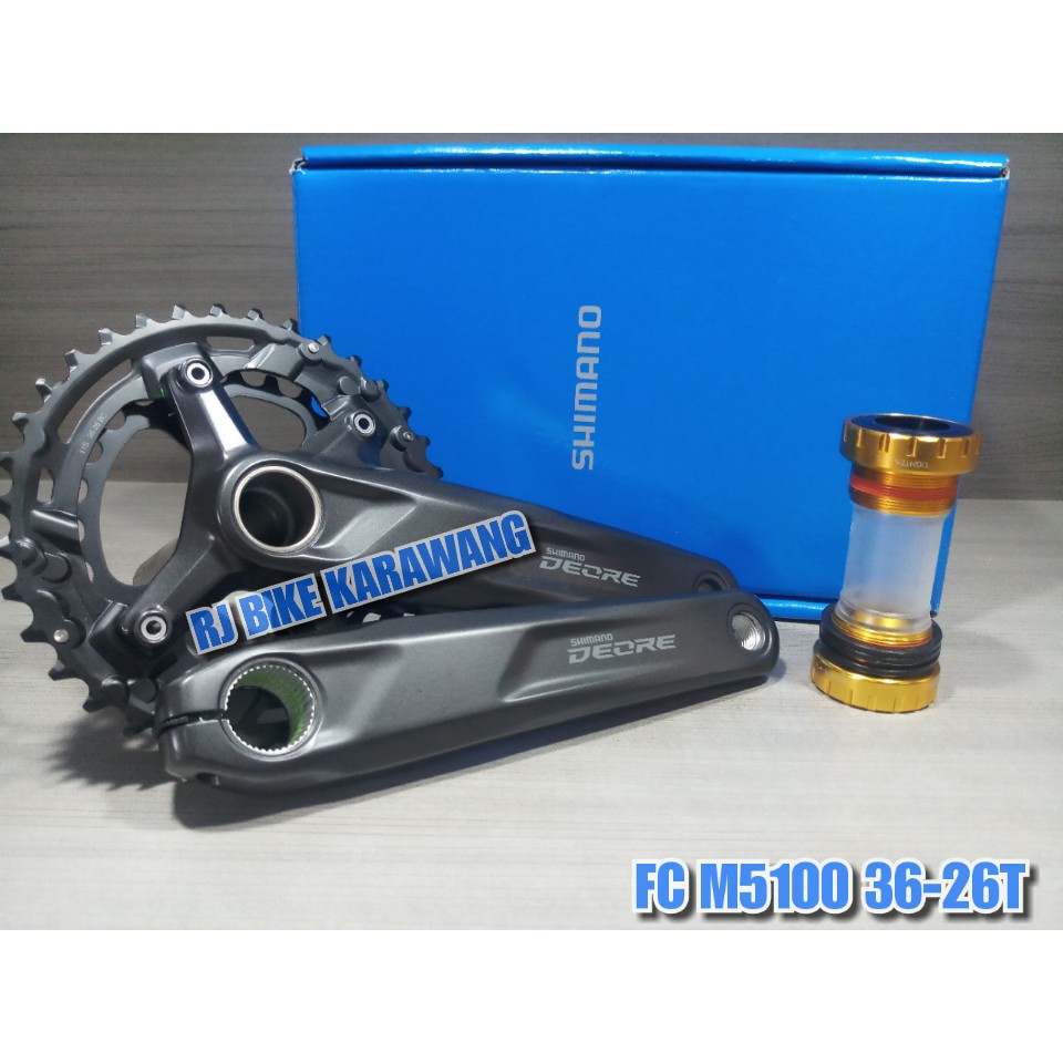 Crank Shimano Deore M5100 Dual 36 26T