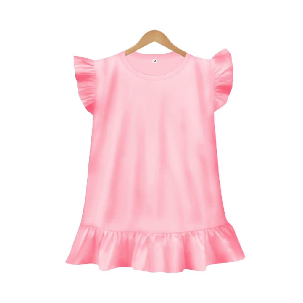 ZASKIYA - DRESS RUFFLE ANAK DASTER ANAK