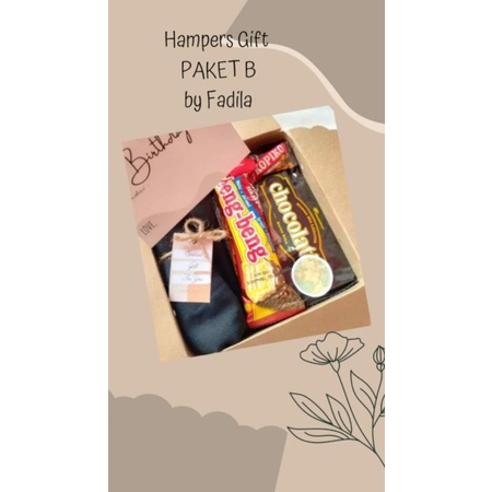 

COD / PAKET B - Hampers hijab / hampers snack / kado spesjal / kado murah