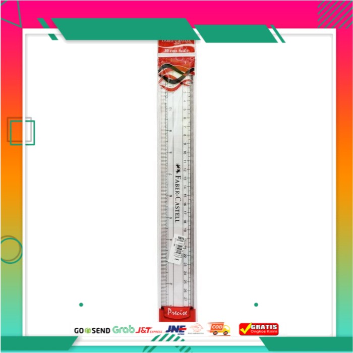 

F CASTELL RULER B-PS 12"/30CM 171220 (1P=10) R1018