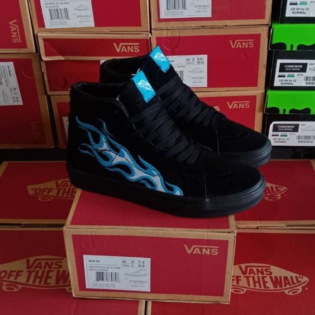 Sepatu Vans Sk8 High Wtaps Blue Flame
Premium DT BNIB