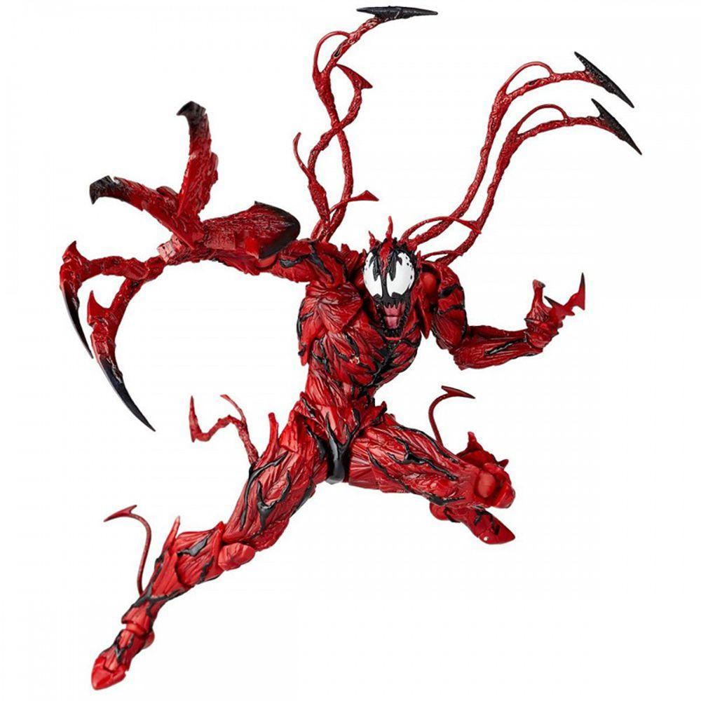 Needway Mainan Model Marvel Untuk Sambungan Hadiah SpiderMan PVC Bergerak NO.008 Carnage