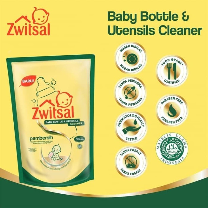Q011d1a Zwitsal Pencuci Botol, Piring & Perlengkapan Bayi /750Ml Zaza201