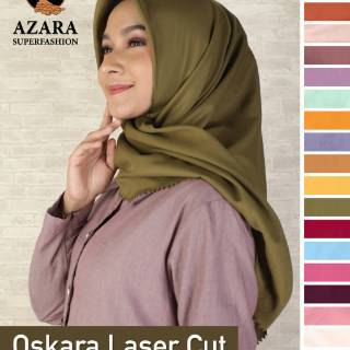 Hijab Segiempat Oskara Laser / Jilbab Segiempat Oskara Laser Azara / Kerudung