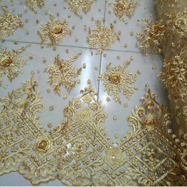 Bahan/kain tile 3d dot motip terbaru