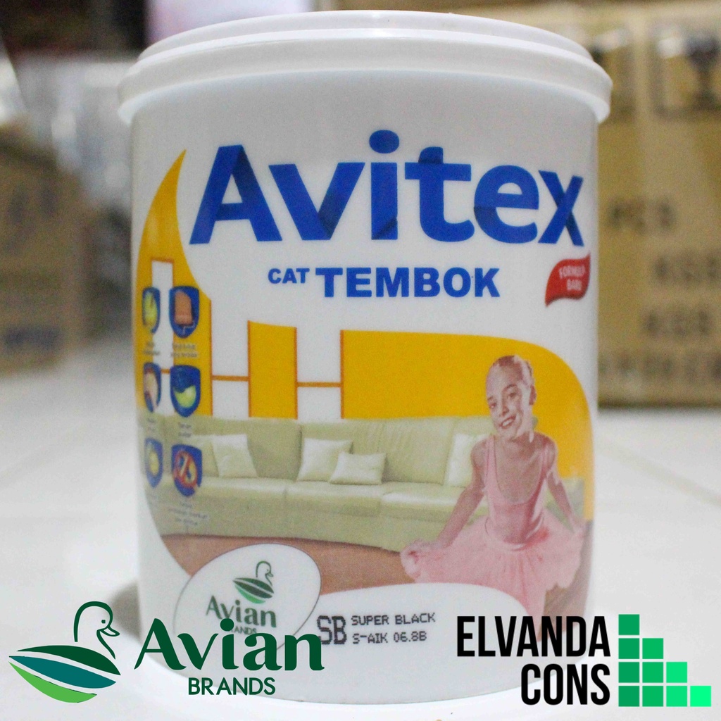 Cat AVITEX 1kg Cat Tembok dan Plafon Gypsum AVITEX 1 kg AVIAN