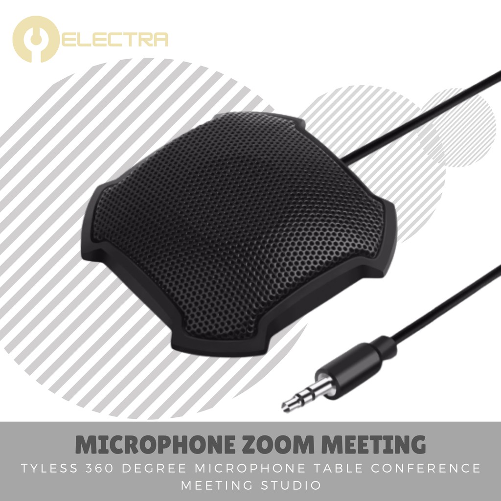 Microphone Zoom Meeting Tyless 360 Degree Microphone Table Conference Meeting Studio