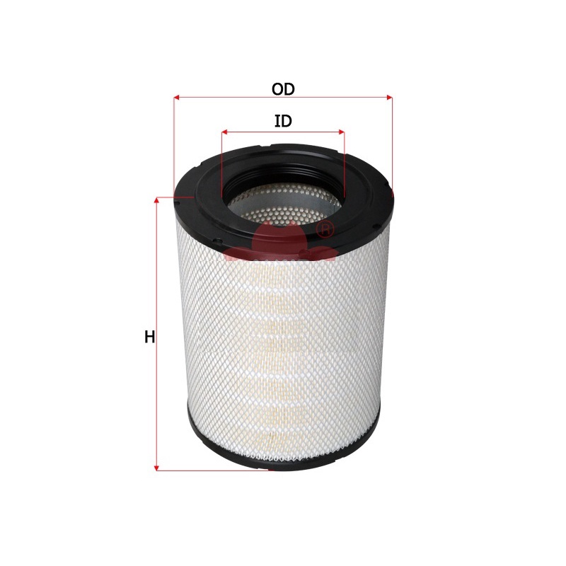 Donaldson Filter Udara P534435 & A-5803M Mitsubishi Intercooler BU 6D40 Mata Kucing Outer