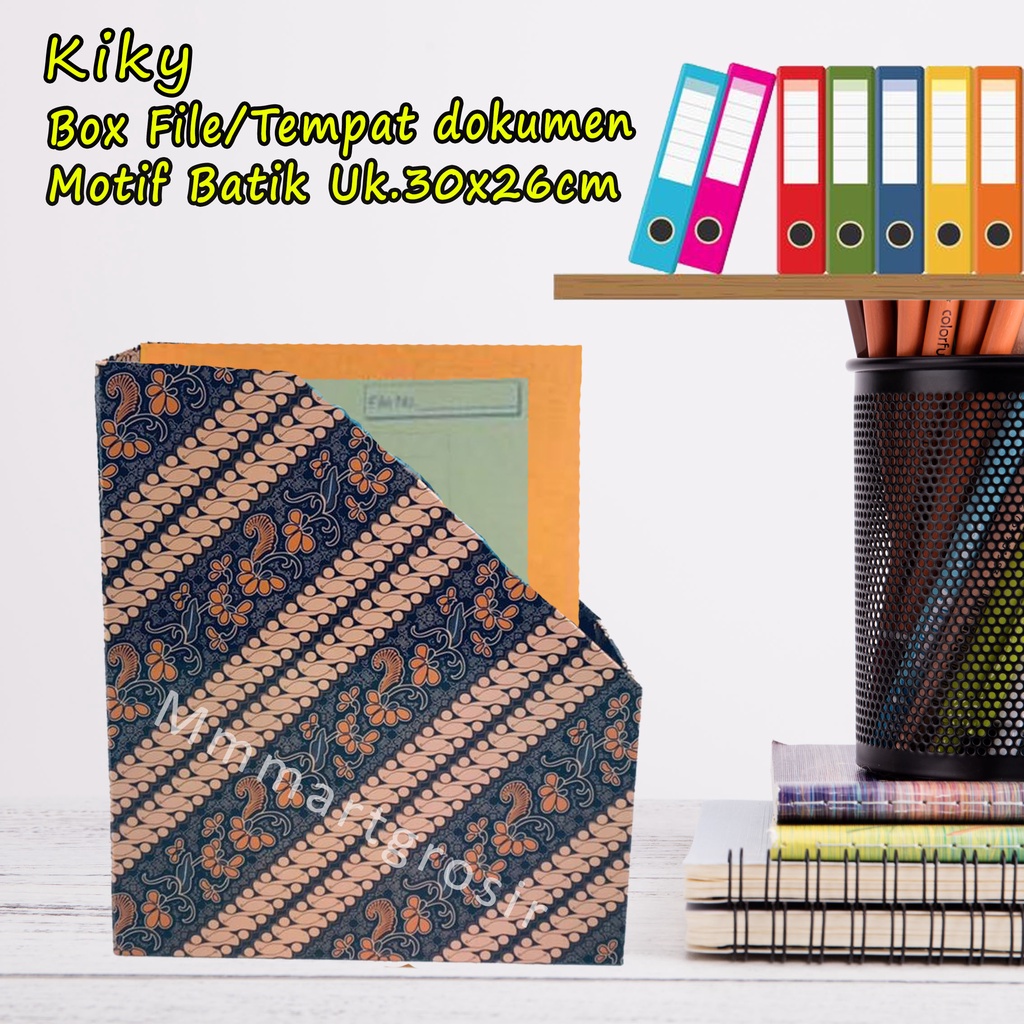 

Kiky / Box File / Motif Batik / Uk.30x26