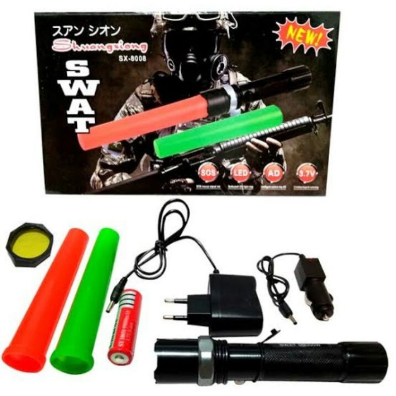 senter swat police / senter polisi / senter lalulintas