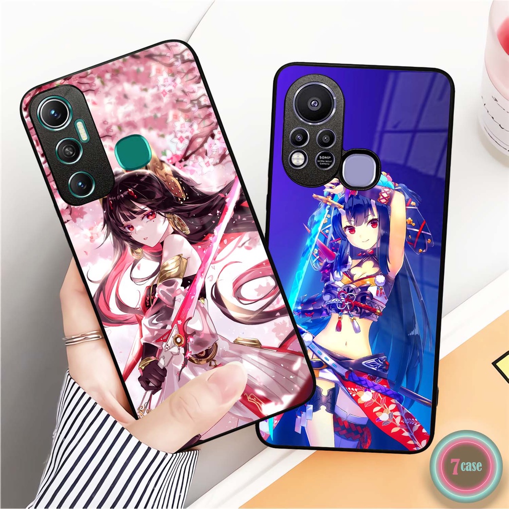 [FF19] Case Kilau Infinix Hot 8 9 9Play 10 10s 10Play 11 11s 11Play | Smart 4 5 6 | Casing Hp Glossy