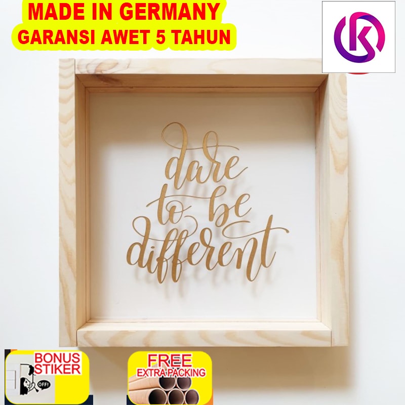 

Murah Hiasan Dinding Kayu - Dare To Be Different - Vintage Wall Decoration