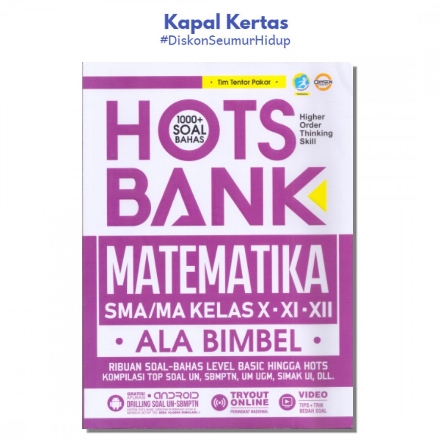 Sma Hots Bank Matematika Sma Kelas 10 11 12 Ala Bimbel Shopee