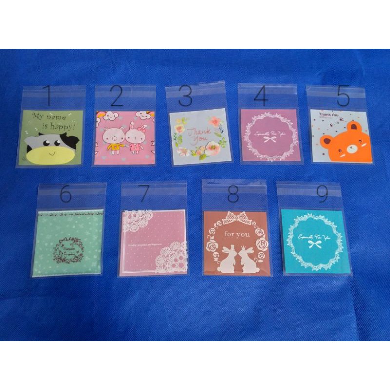 

Plastik packing kue/cookies/souvenir.20 pcs