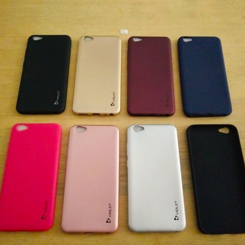 Softcase Vivo 1609 Case Matte Vivo V5 Lite