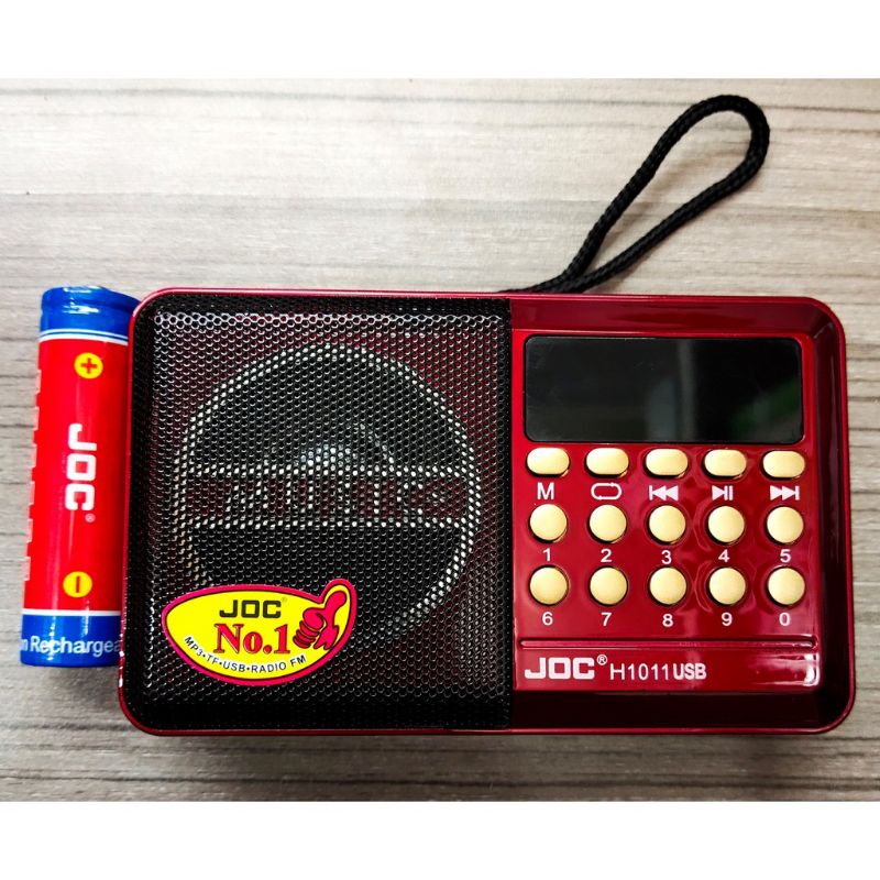 Speaker JOC Music Player FM Radio / Radio Kecil / Radio Digital