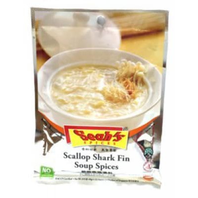 

#HANDCARRY Seah's Scallop Shark Fin Soup Spices 60g - UFOHCR1295