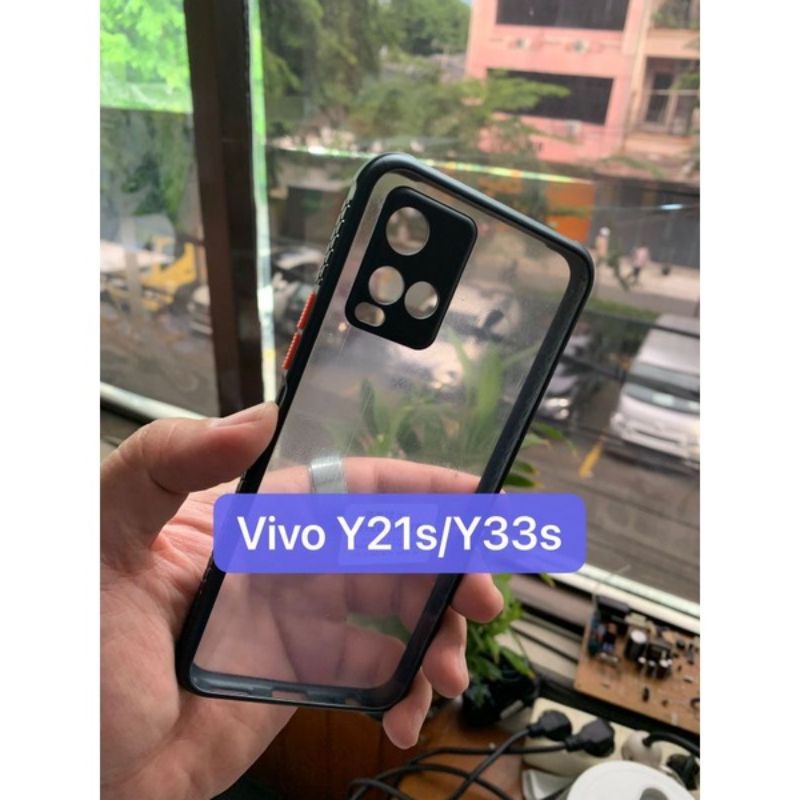 Case Michelin Combo Vivo Y33s Y21s Hard case Casing Armor Protect Camera Y 33s Y 21s