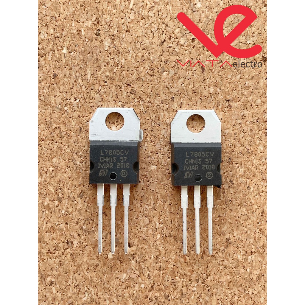 L7805 TRANSISTOR (1bh) L7805 L 7805 VOLTAGE REGULATOR KWALITAS BAGUS L7805CV