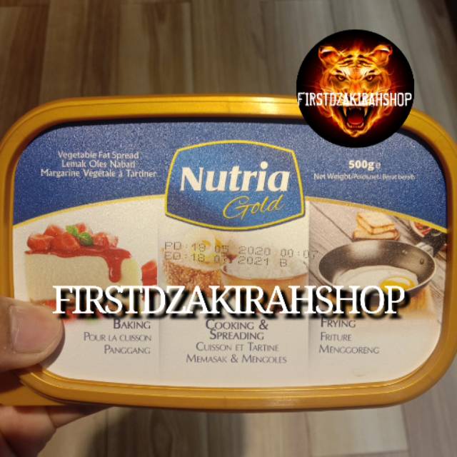 

nutria gold margarine spread vegetable 500gr
