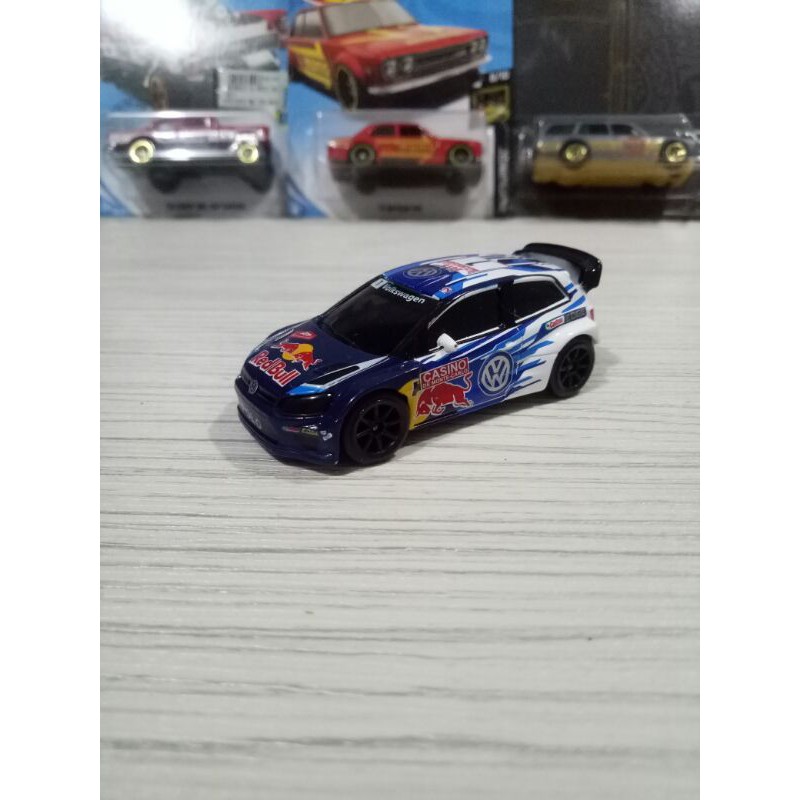 Diecast Majorette Loose Murah Majorette VW Polo R WRC Pomade Edition