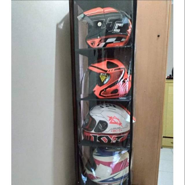 Rak helm gantung sap 4 dan jam dinding Shopee Indonesia