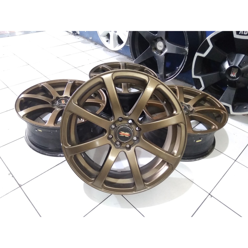 tersedia velg seken work ring 17x7 pcd 4x100 4x114 seken murah