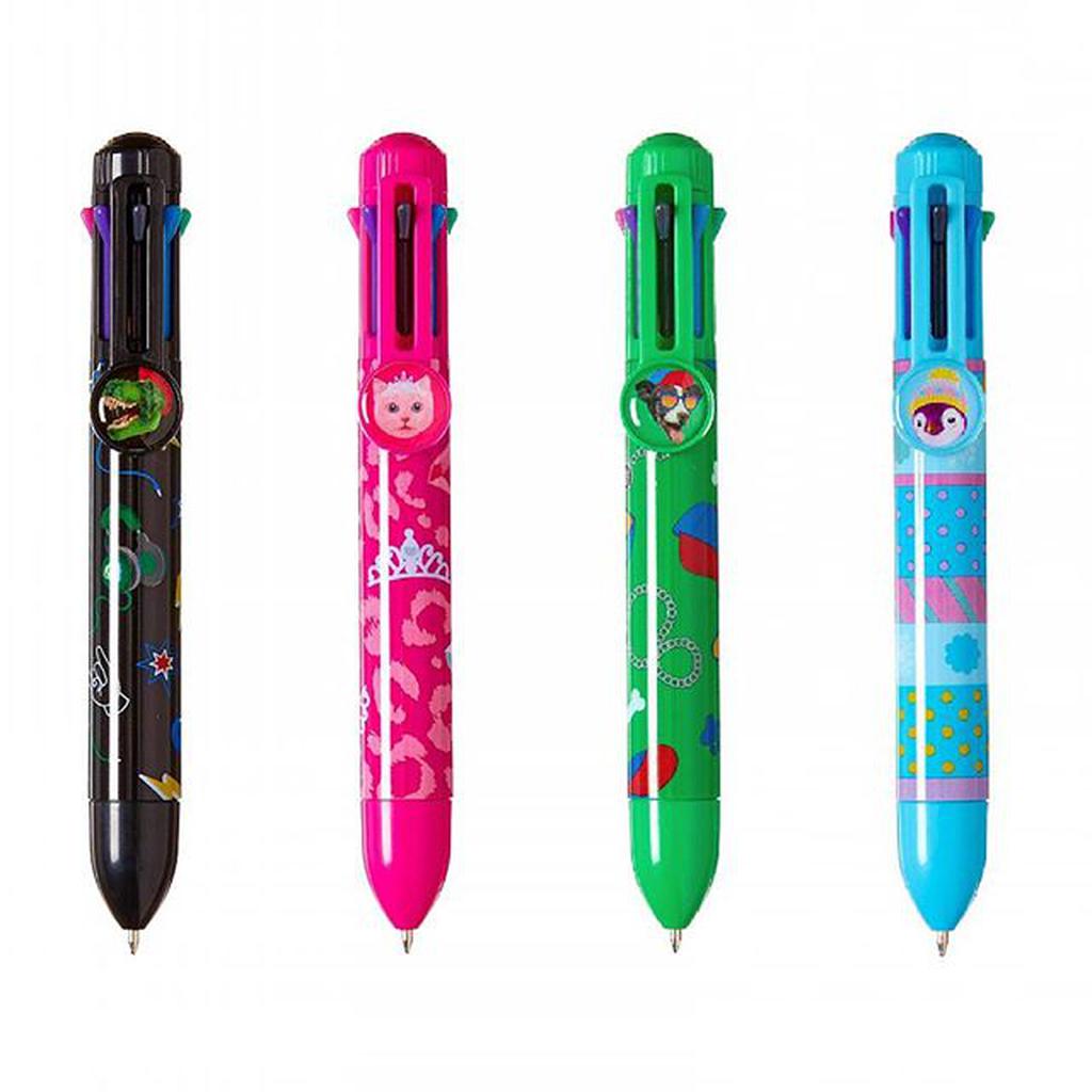 

Smiggle Sidekicks Rainbow Pen (blue/pink/black)
