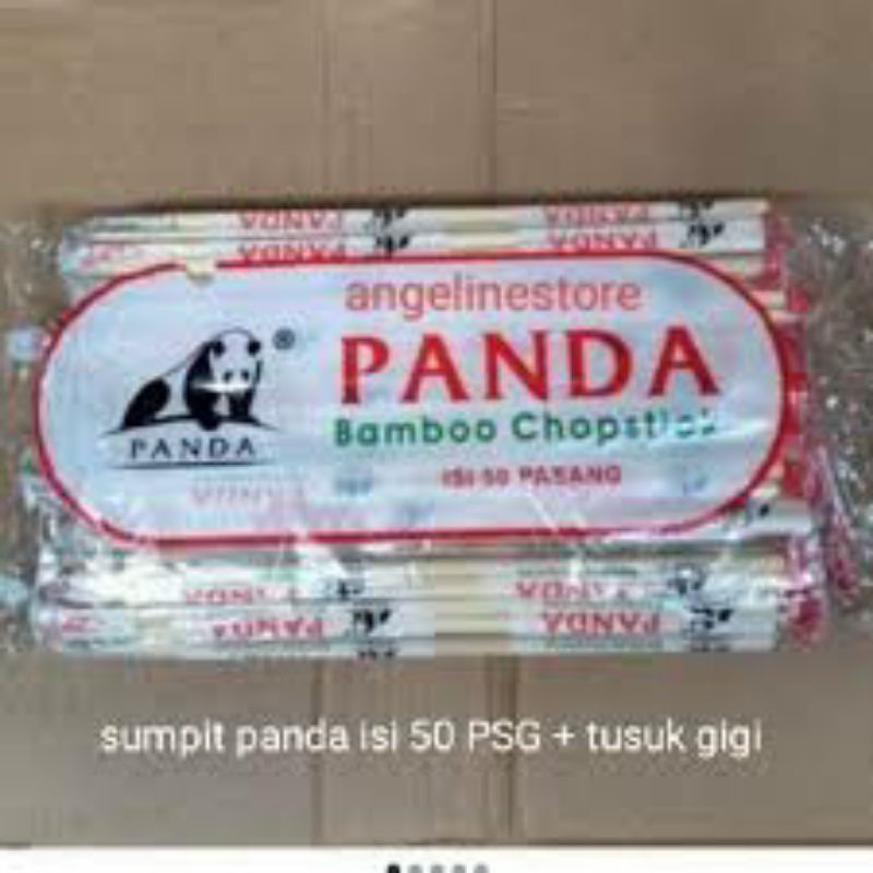 Sumpit Bambu Panda