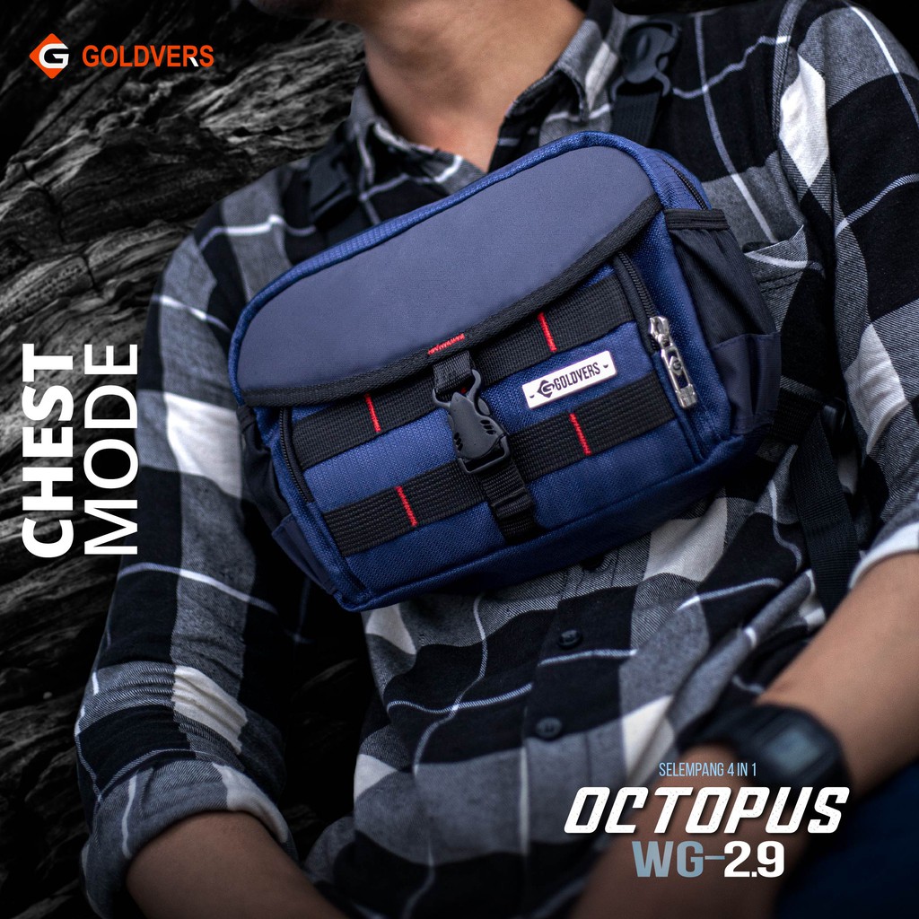 DISTRIBUTOR TAS-Tas Dada Chest Bag Kantong OUTDOUR ORI/Waistbag Dada Trendy/Tas Dada 4 In