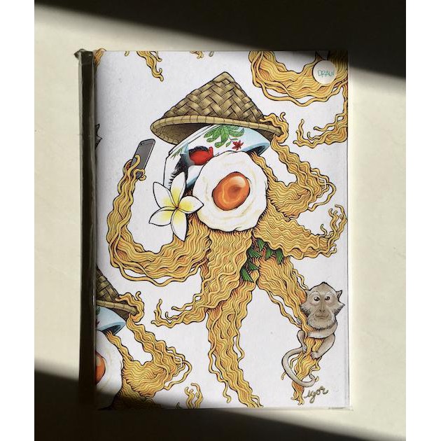 

[[BISA COD]] Buku Tulis A5 #igorsatumangkok seri Ubud - Kotak/Dots/Polos