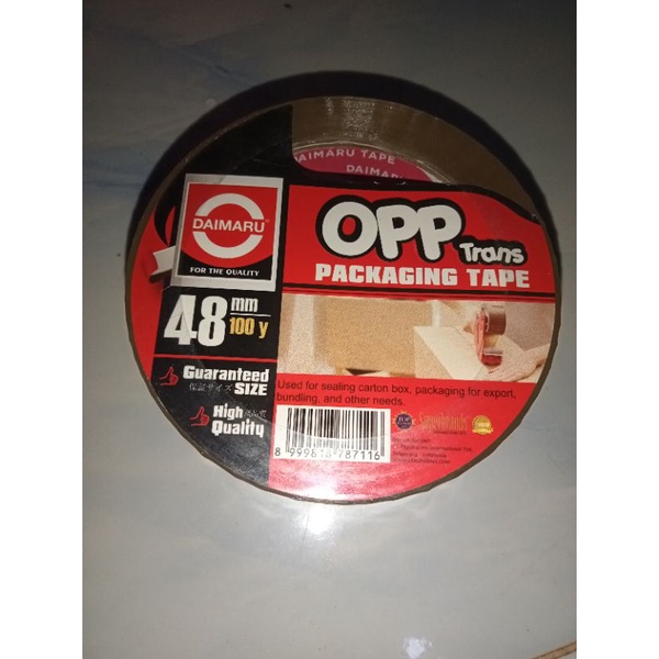 

Daimaru OPP Trans Packaging Tape 48mm x 100y