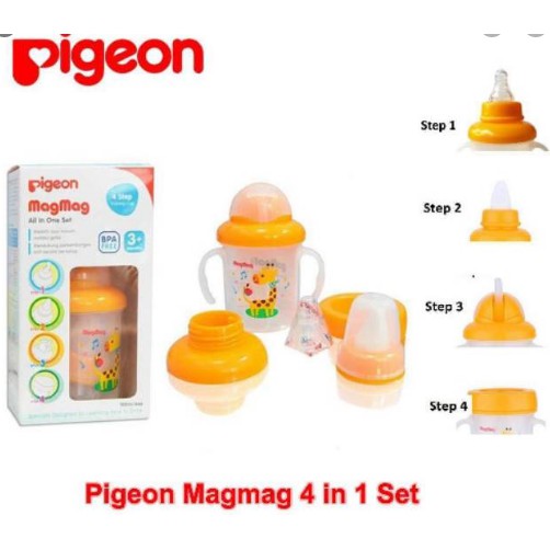 Botol Pigeon Mag Mag ALL IN ONE SET Training Cup Mag Mag