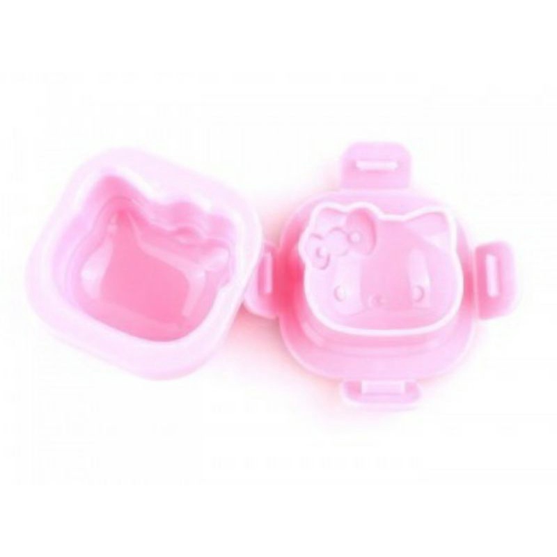 Cetakan Nasi Telur Rice Egg Mold Bento Tools Motif Bentuk Karakter Lucu Hello Kitty