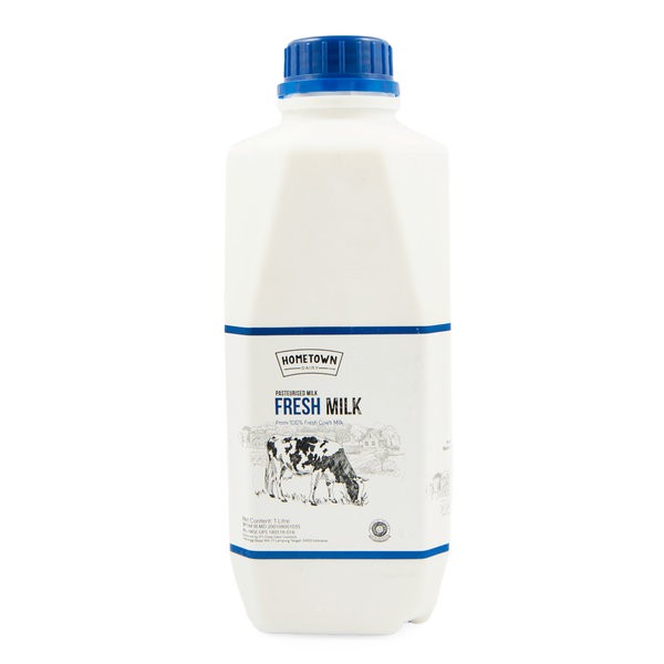 

HOMETOWN Pasteurized Fresh Milk 1 Liter