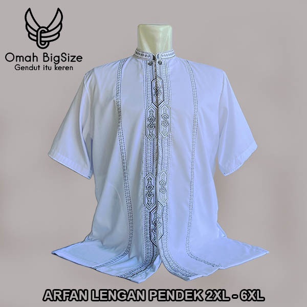 BAJU MUSLIM / BAJU MUSLIM PRIA / KOKO BIG SIZE / BAJU KOKO / KOKO LEBARAN / BAJU KOKO LENGAN PENDEK 