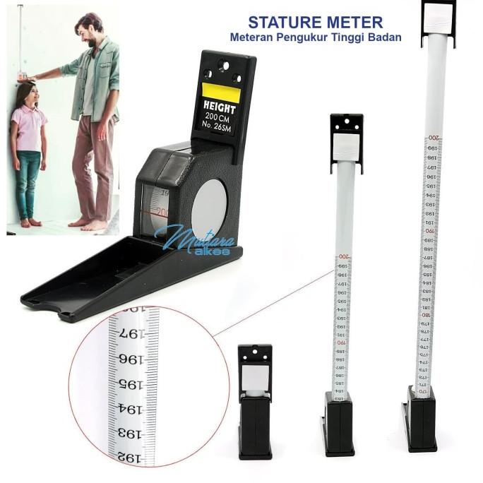 Stature Meter - Meteran - Pengukur Tinggi Badan