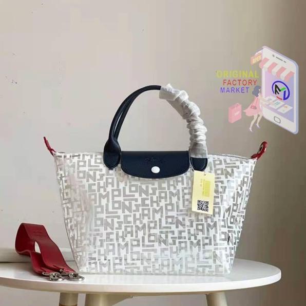 TAS LC Le Pliage LGP Top Handle Transparent Large ORIGINAL