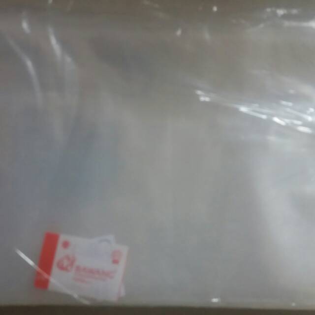 

Plastik PP Bening Tebal 080 Ukuran 20x30cm