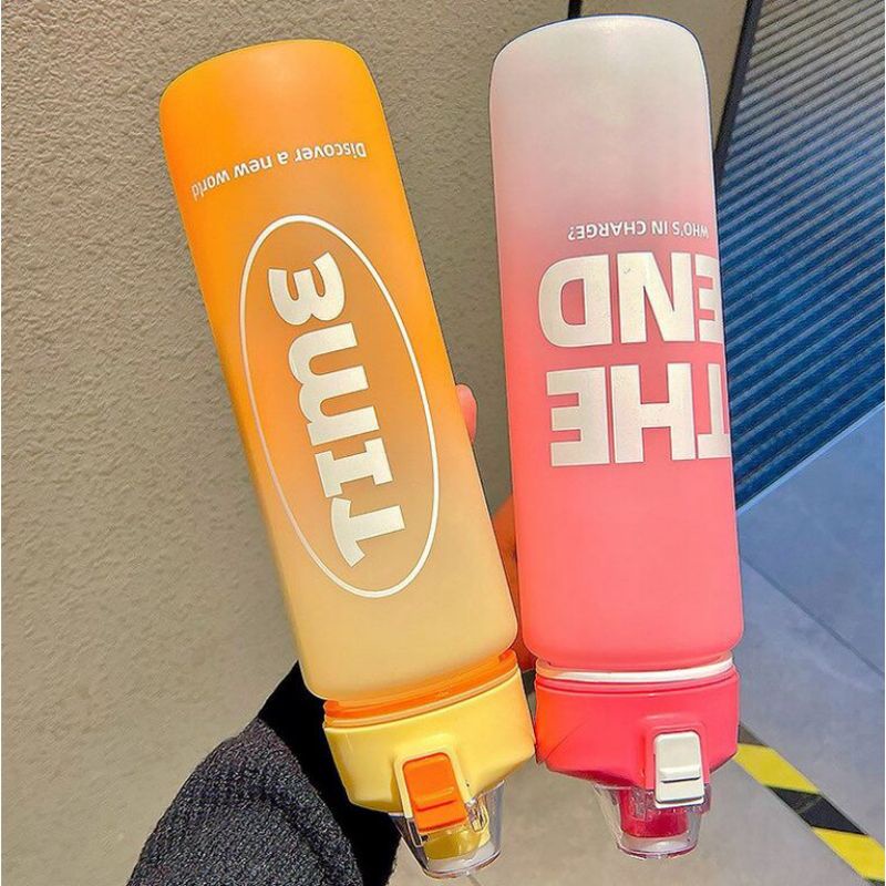 Botol Air Minum Viral SPORT 1 Liter / Botol Minum Gradasi Bahan Tebal 1000 ml / Botoli Minum Tritan High Sport