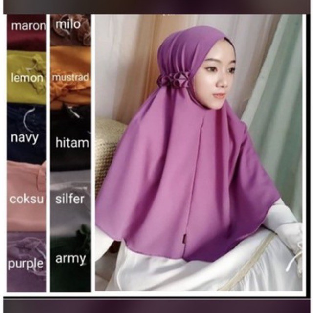 Bergo Kriwil / Bergo Maryam / Jilbab Instan