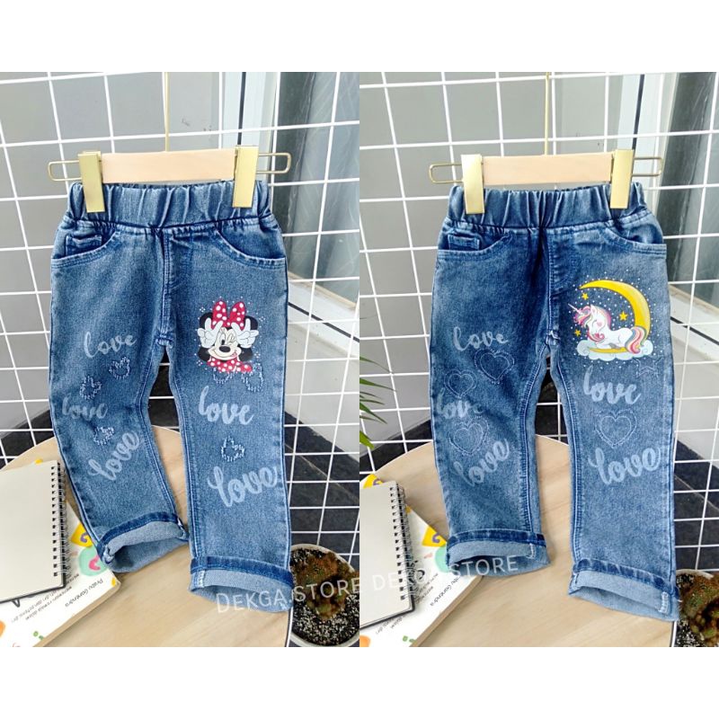 CELANA JEANS ANAK PEREMPUAN 2TH-13TH